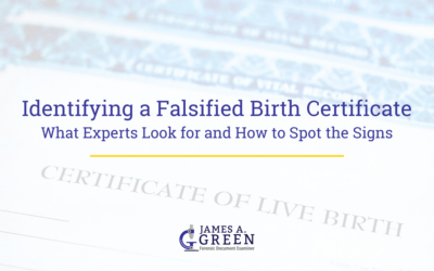 Identifying a Falsified Birth Certificate – What Experts Look for and How to Spot the Signs